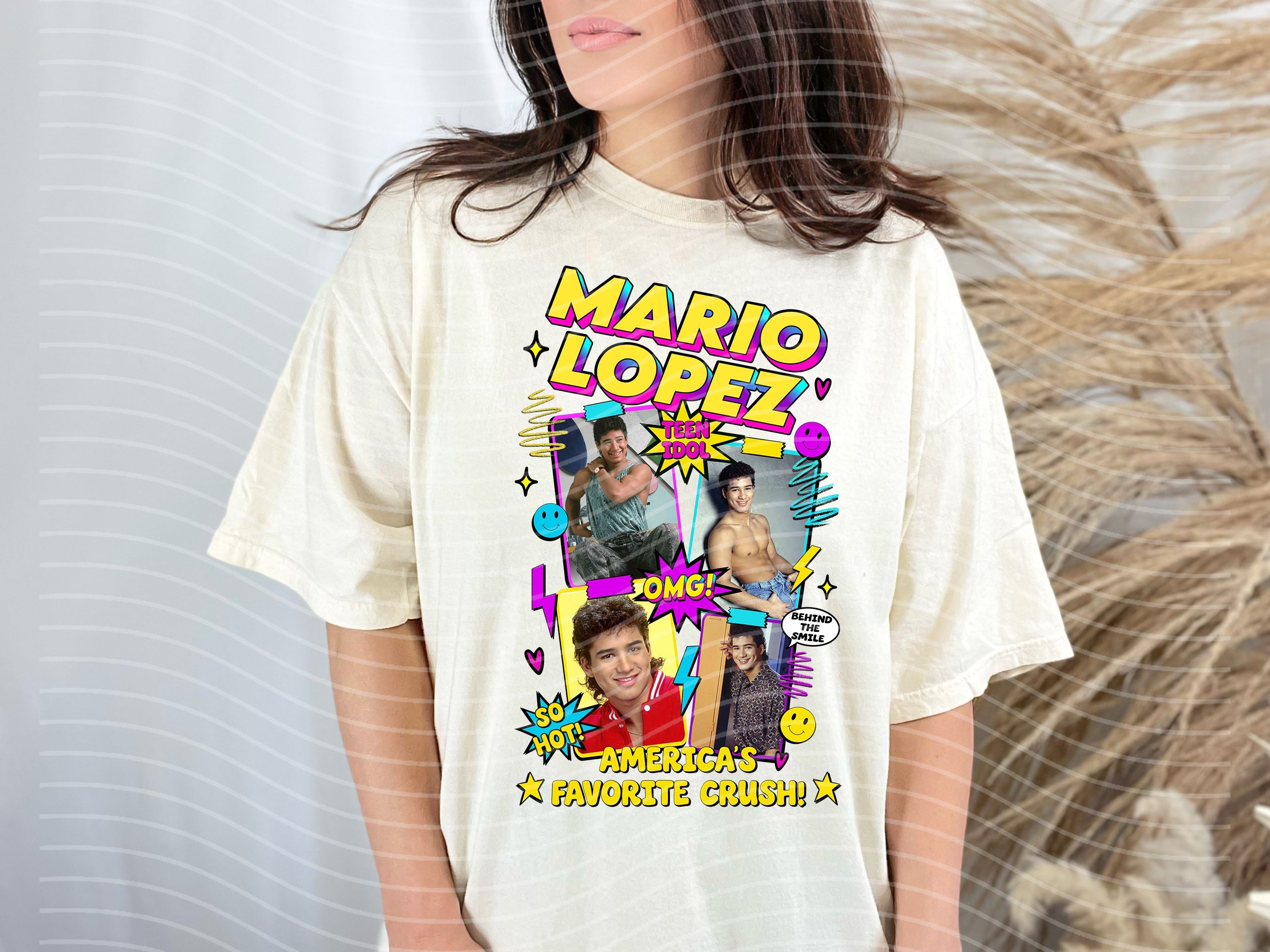 Teen Crush Mario L Graphic Tee