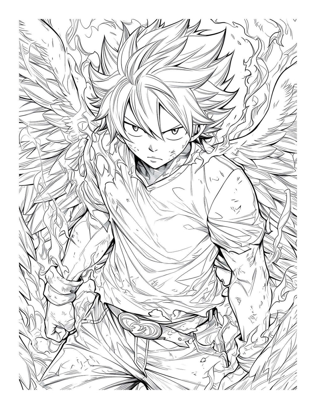 Fairy Tail Coloring Book Digital Download PDF Vol. 17