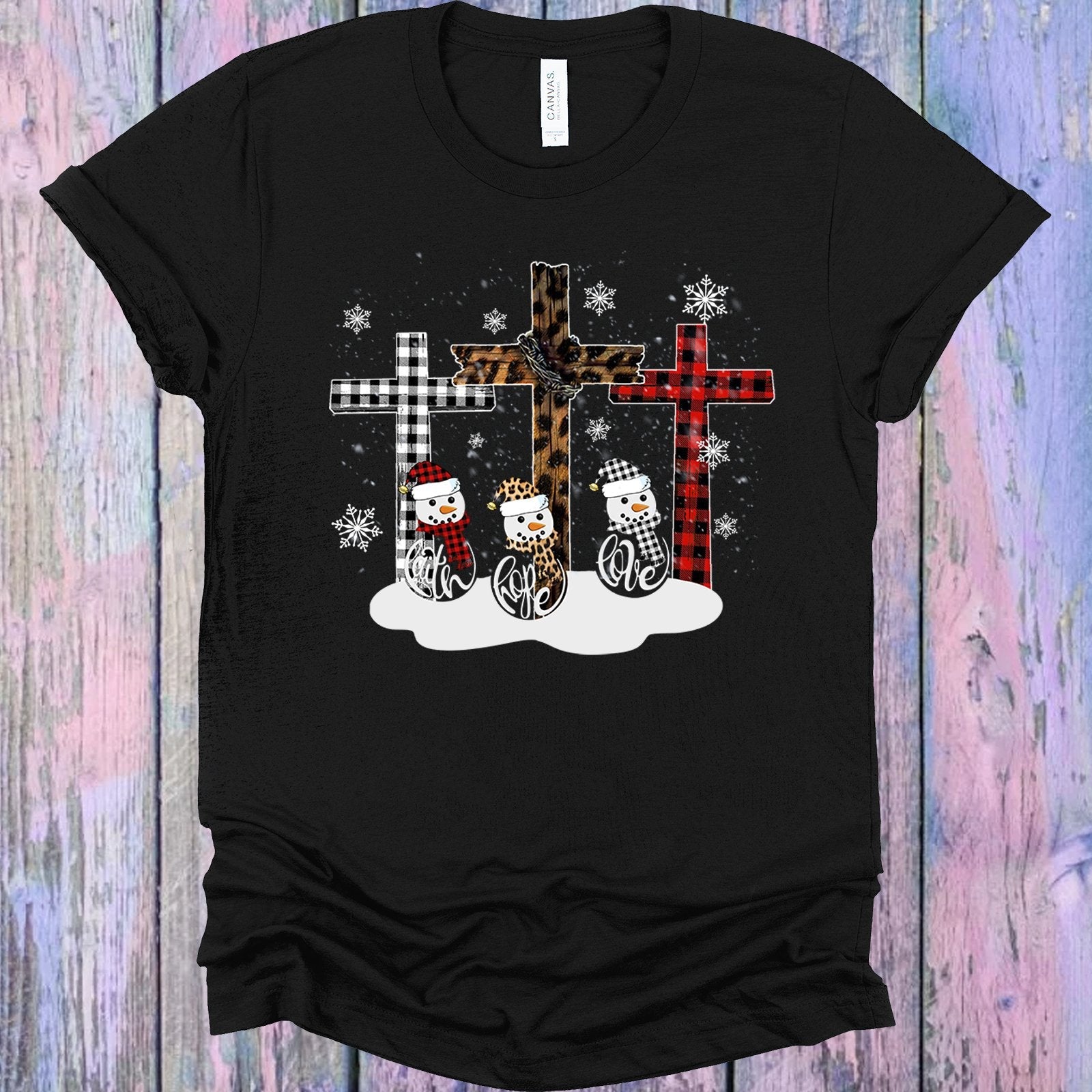 Faith Hope Love Jesus Graphic Tee