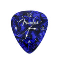 Fender Guitar Pick Wall Clock x Blue