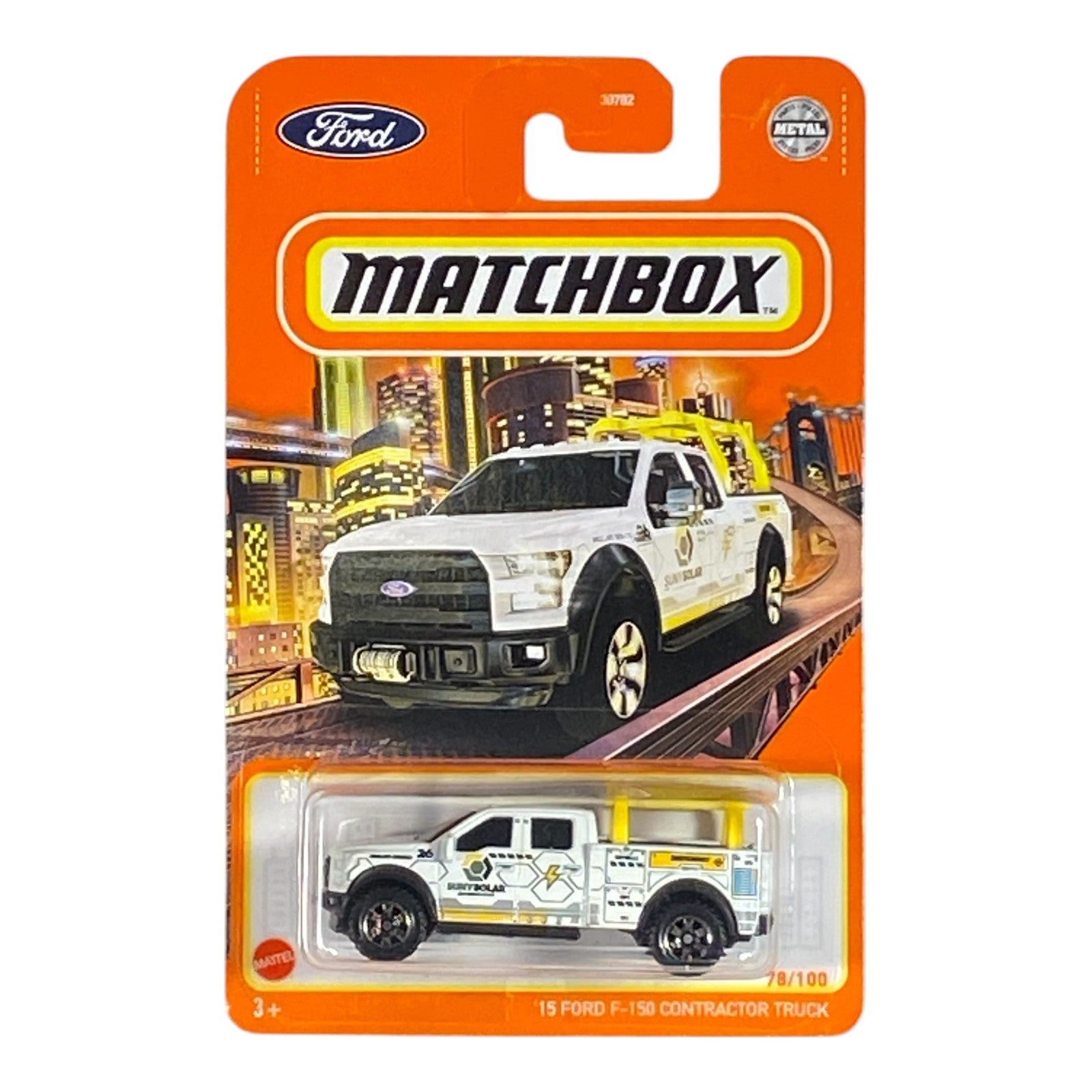 Matchbox '15 Ford F-150 Contactor Truck | Matchbox Series 78/100