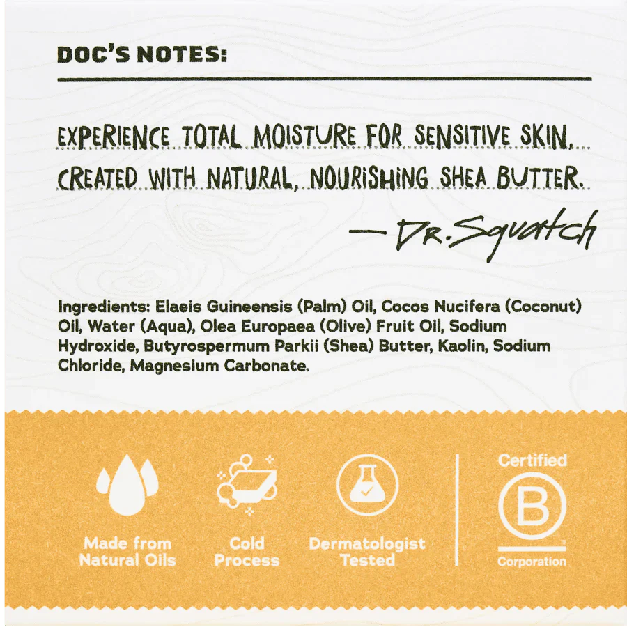 Dr Squatch - Total Moisture Shea Butter