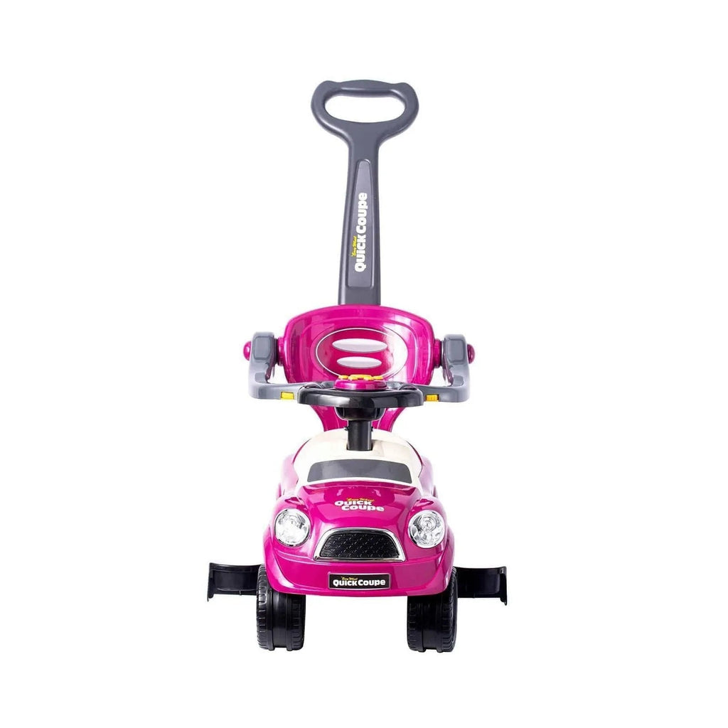 Magic Cars Toys Easy Wheel Quick Coupe 3 in 1, Stroller, Walker and Ride on