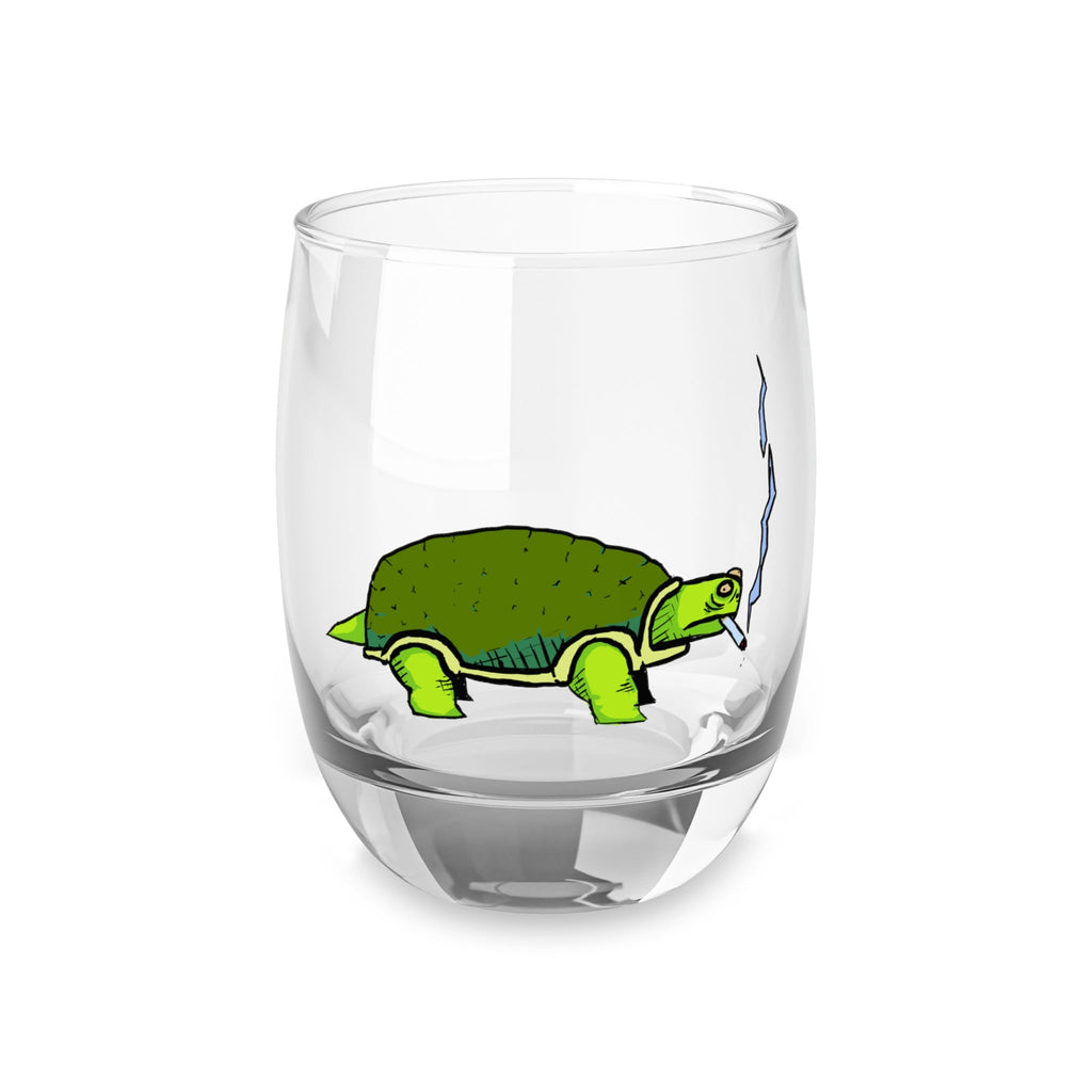 Smokin turtle Whiskey Glass