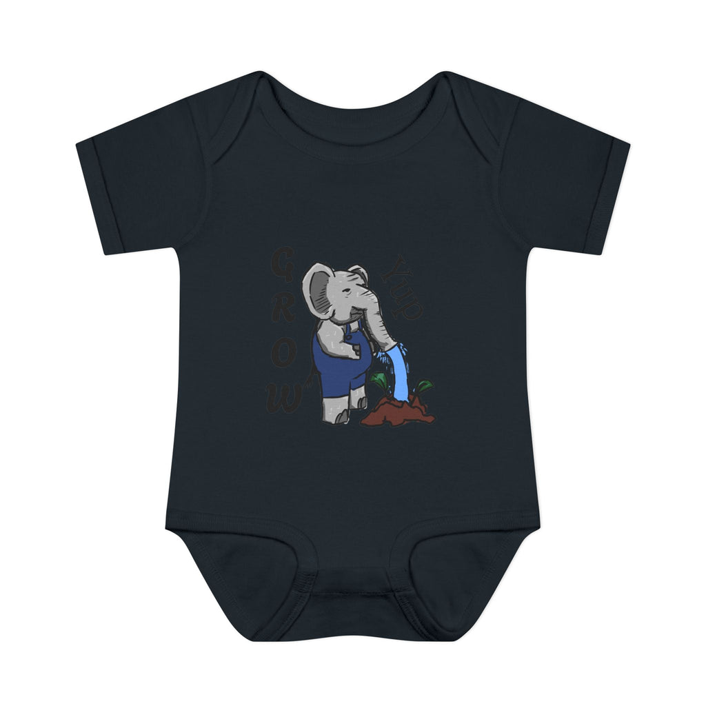 Elephant Watering Seedling Infant Bodysuit | Grow Yup