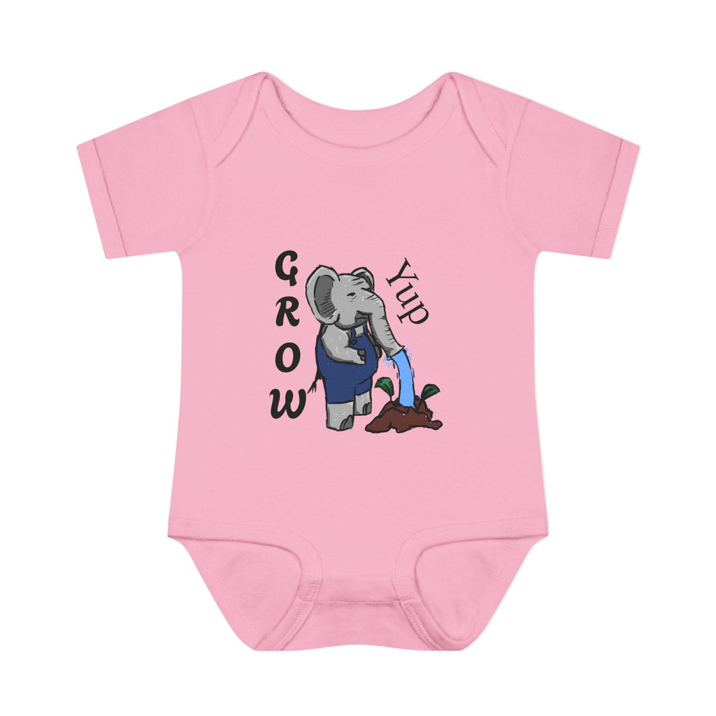 Elephant Watering Seedling Infant Bodysuit | Grow Yup