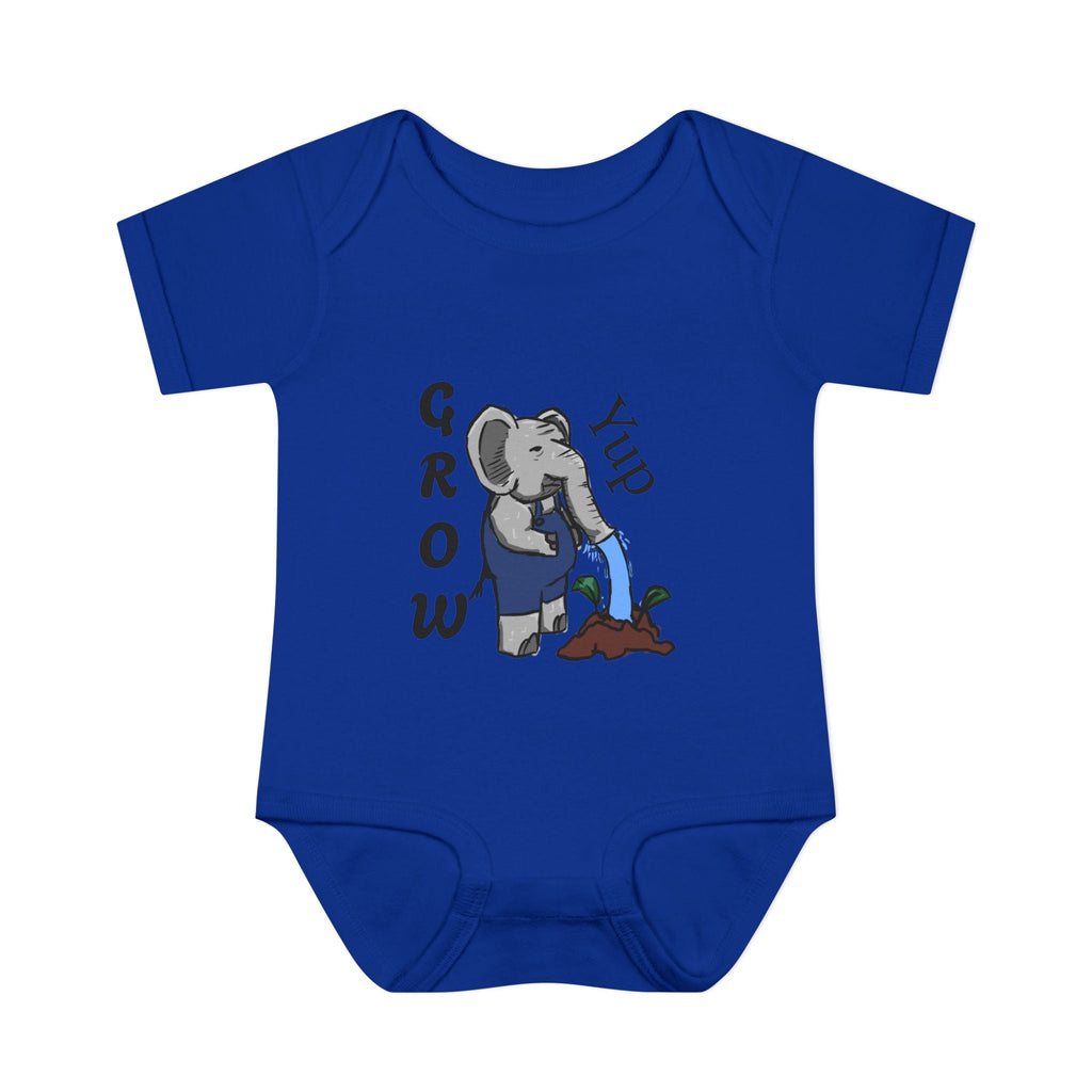 Elephant Watering Seedling Infant Bodysuit | Grow Yup