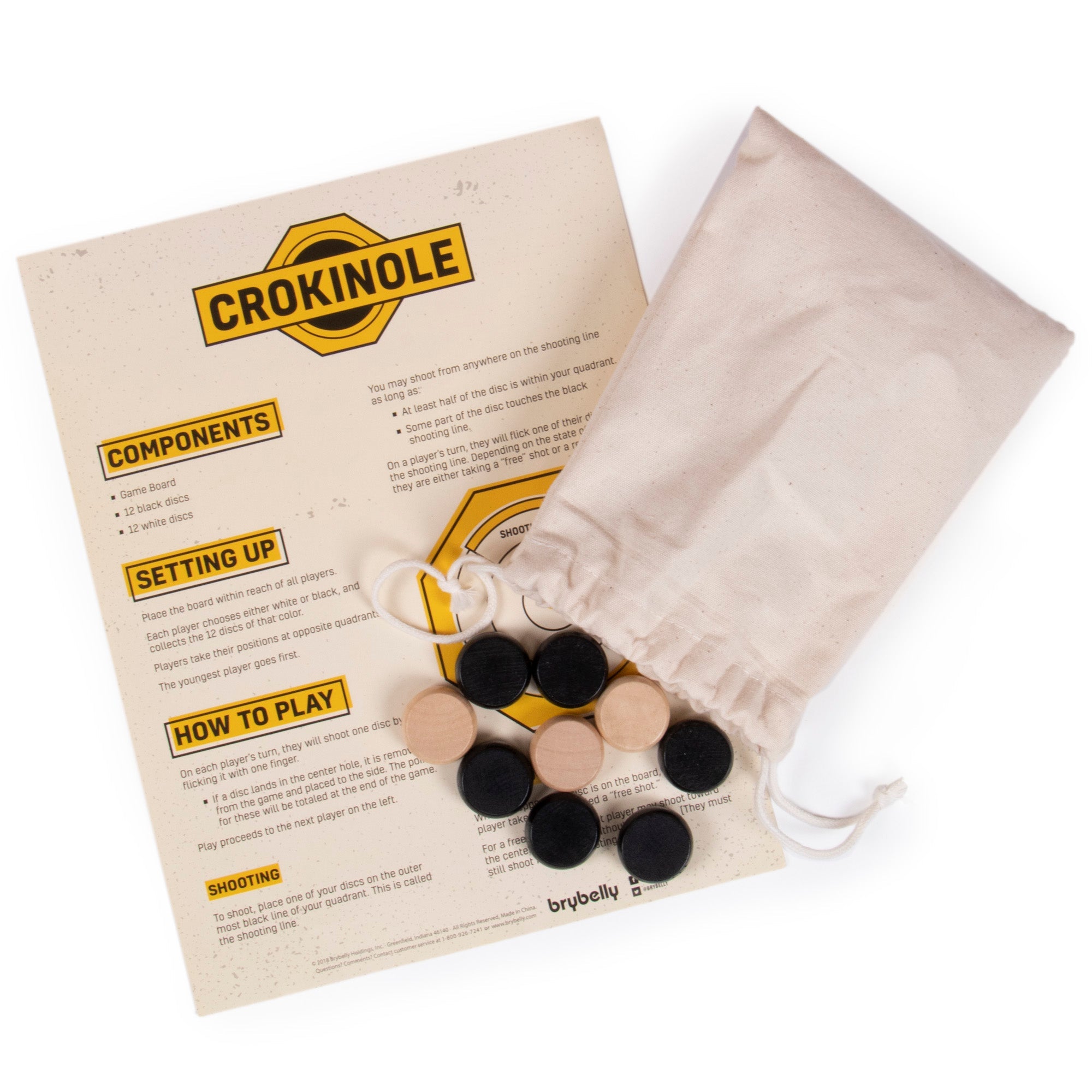 Tournament Crokinole Board, 30-inch