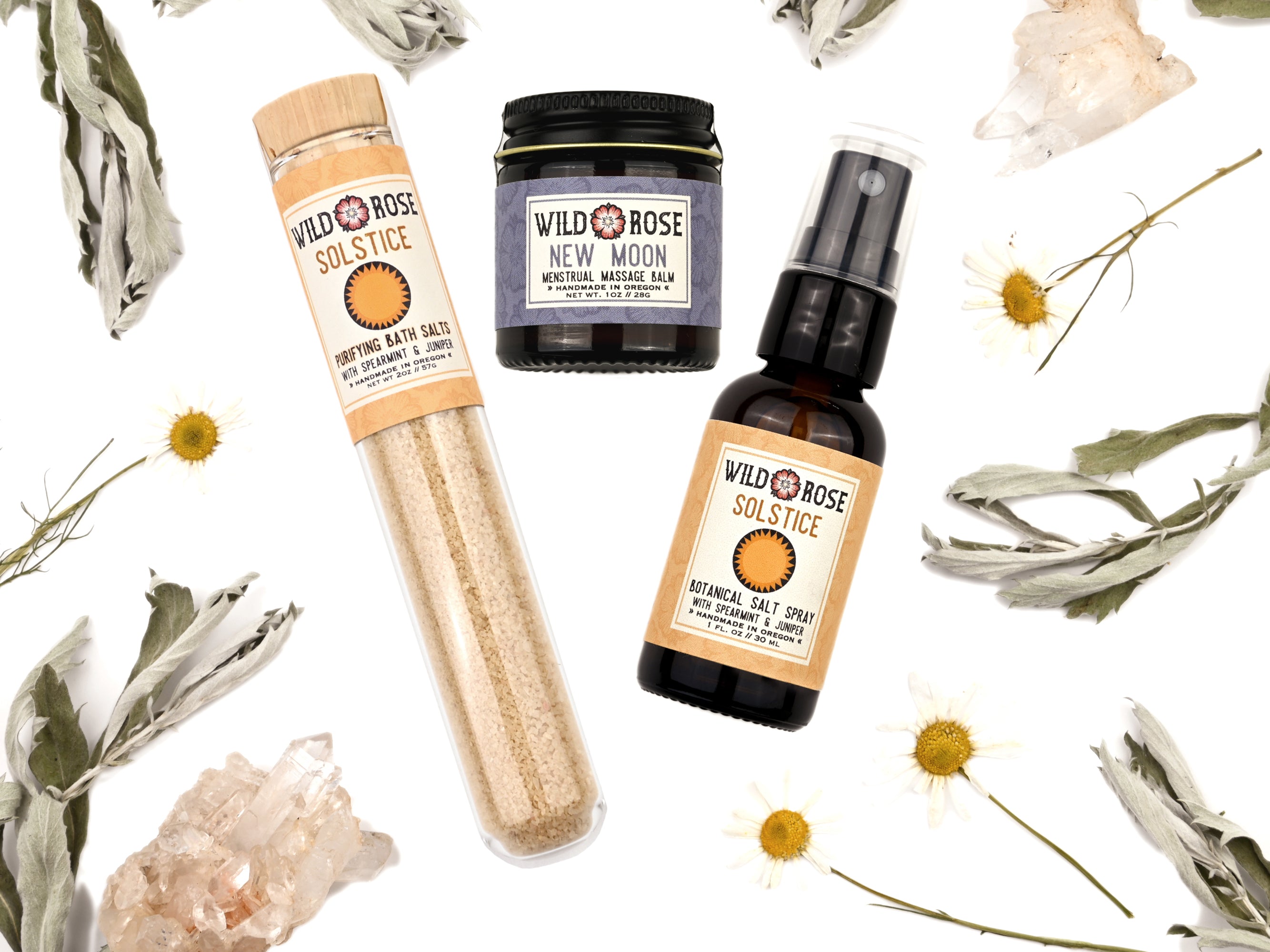 Solstice + New Moon Spa Sampler Gift Set