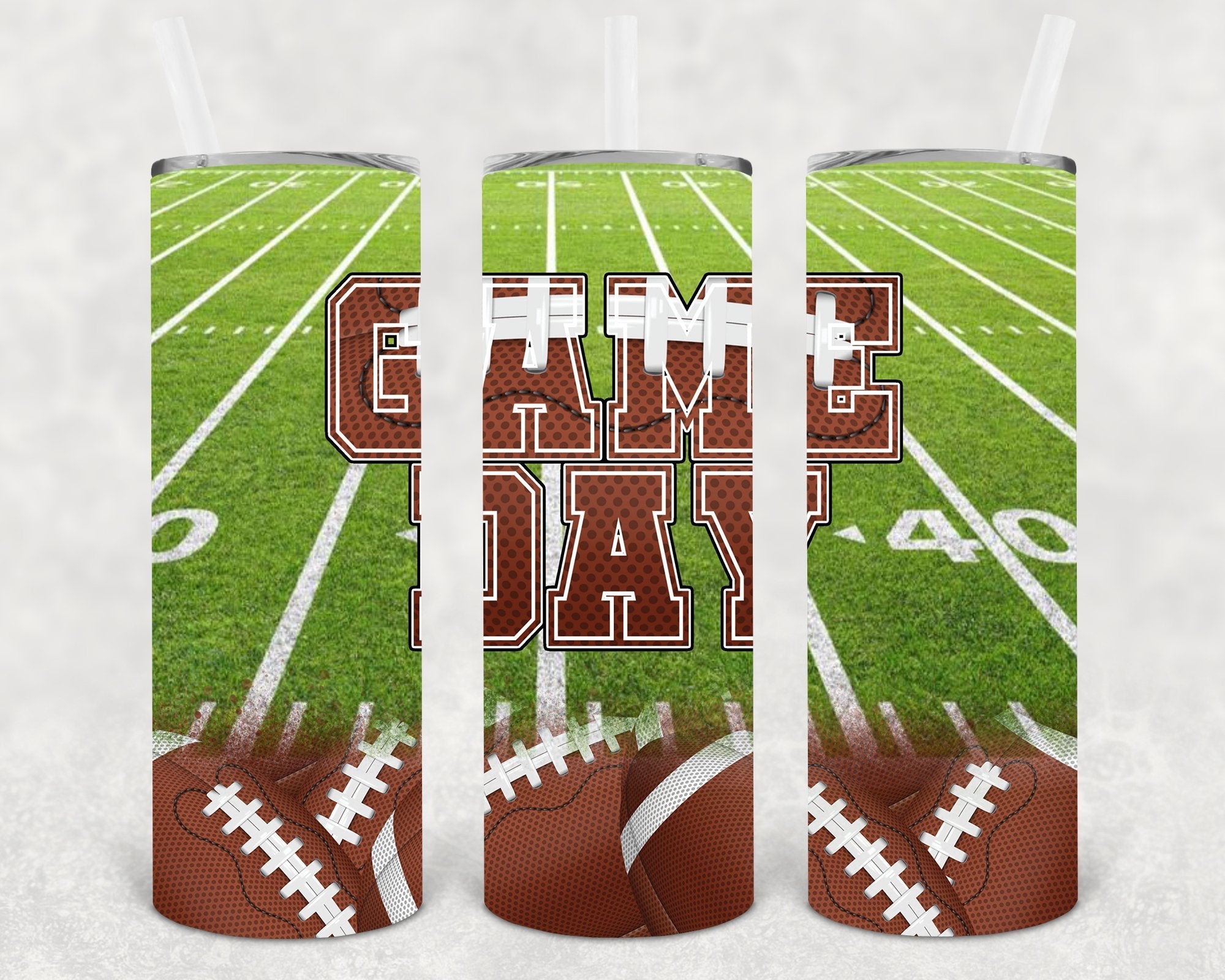 Game Day 20 oz Skinny Tumbler