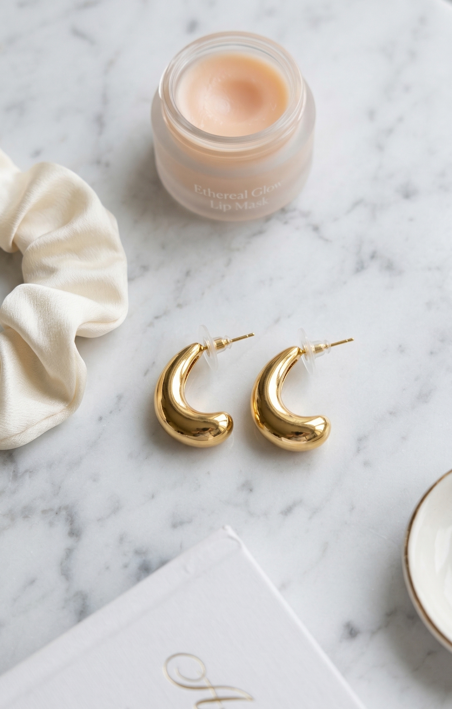 Minimalist Sculptural Gold-Tone Drop Earrings - ONLY 5 PAIRS LEFT!