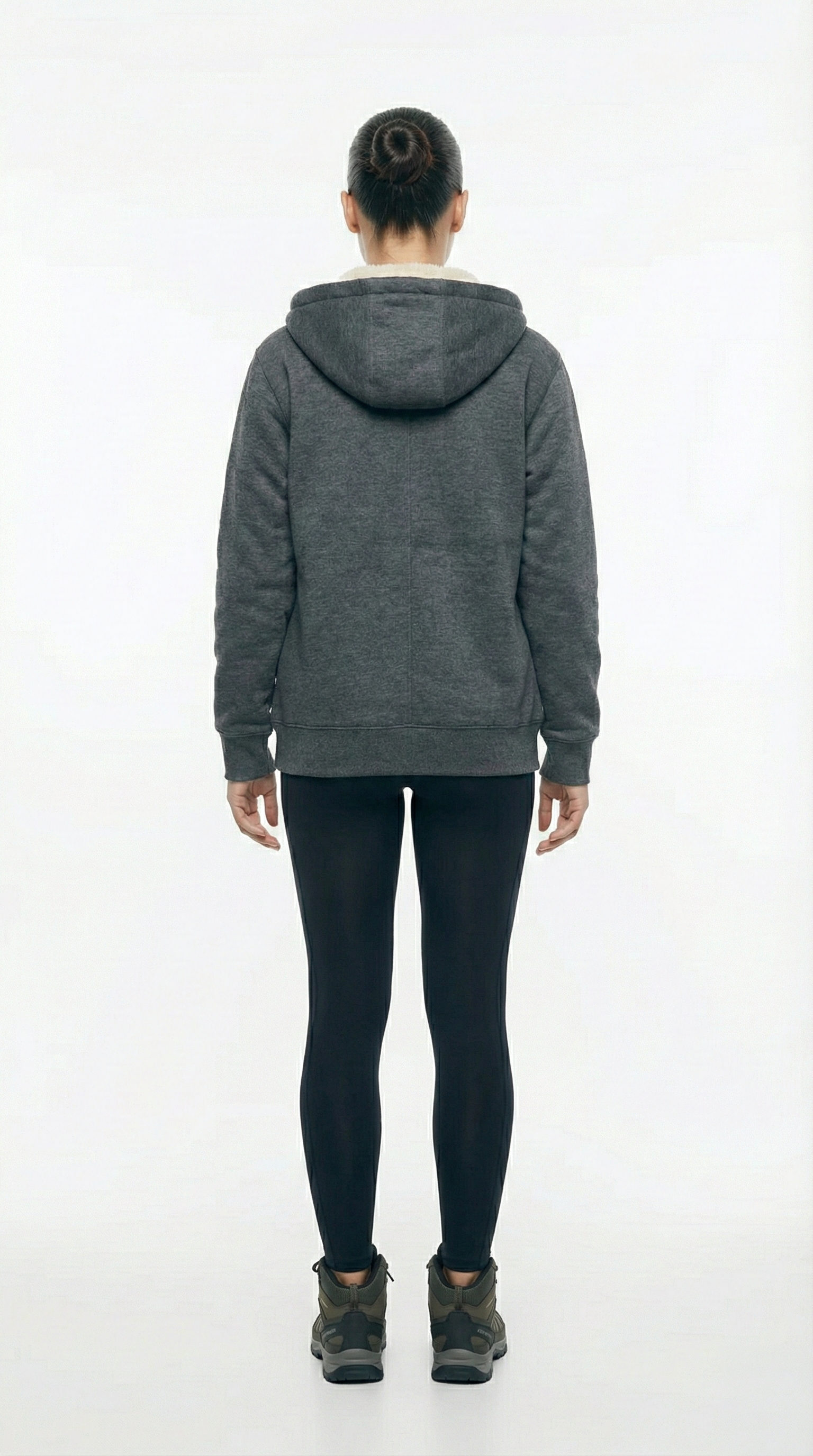 The All-Terrain Thermal Zip-Up Hoodie | Heather Grey