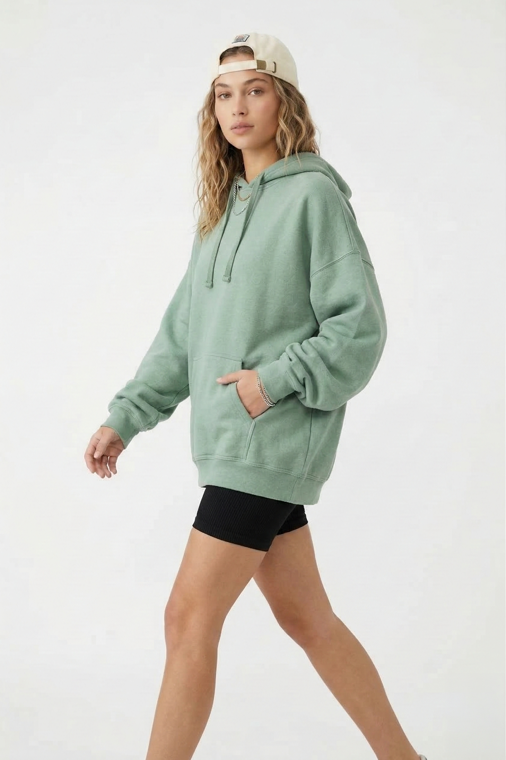 Premium Sage Oversized Unisex Hoodie | Ultra-Soft Cotton Blend