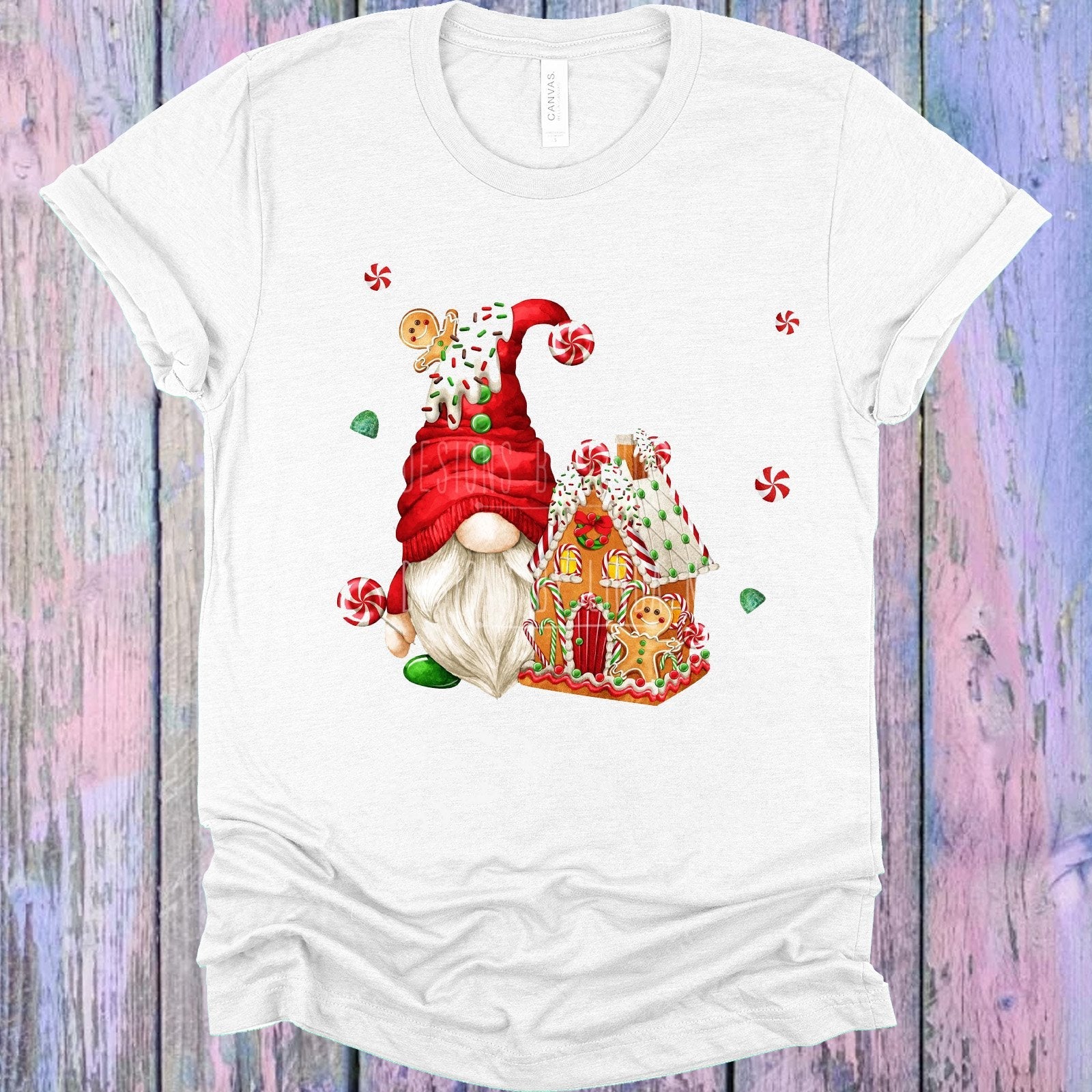 Gingerbread Gnome Graphic Tee