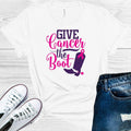 Give Cancer the Boot Graphic Tee