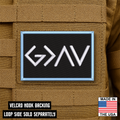 God Is Greater Than the Highs and Lows Morale Patch 2"x3" Hook & Loop | Made in USA