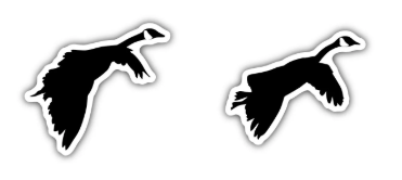 Goose Hunting Stickers – 5pc Waterfowl Decal Pack for Trucks & Gear