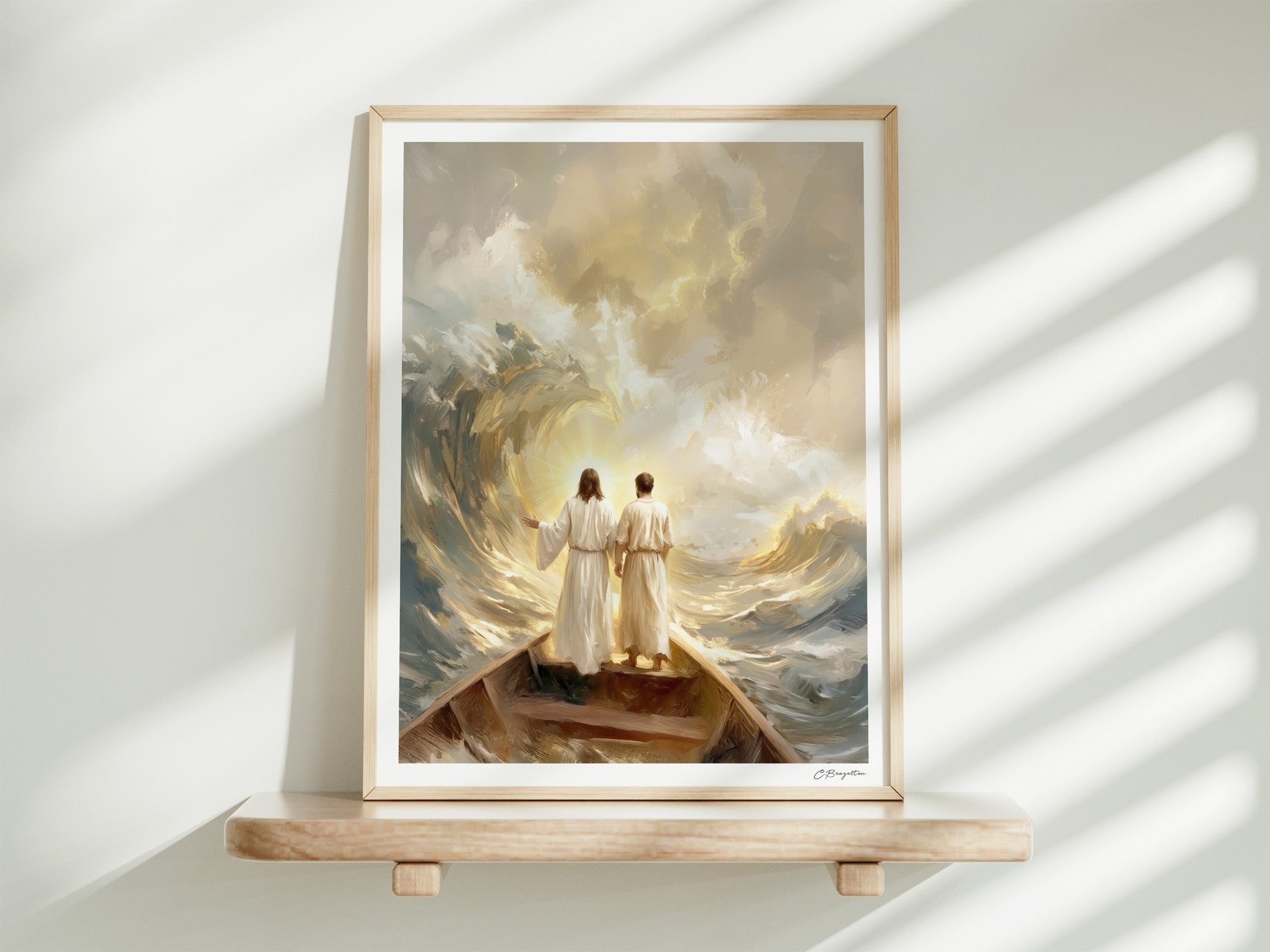 Guided by Him #3 | Signed Handmade Art Print