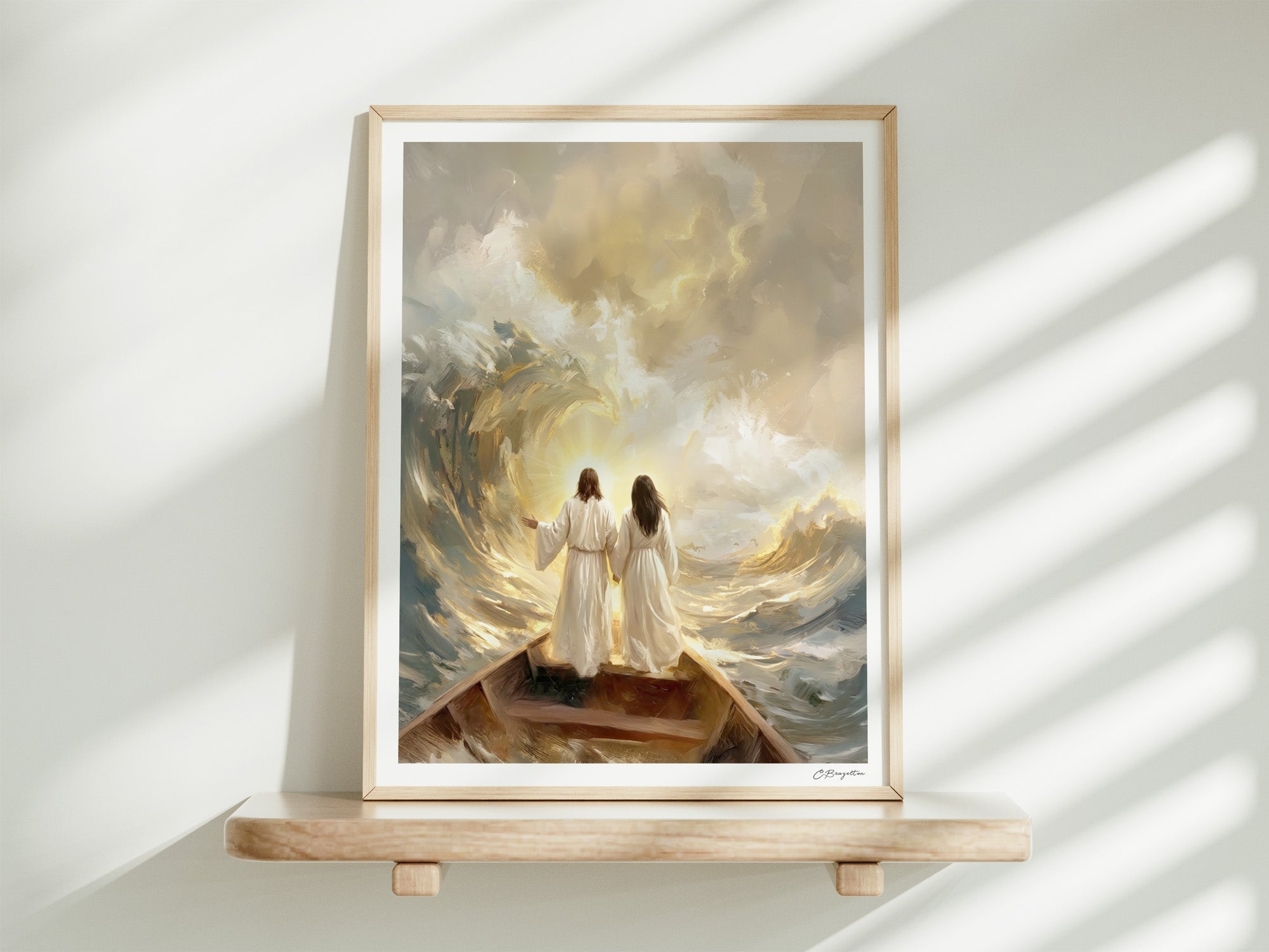 Guided by Him #3 | Signed Handmade Art Print