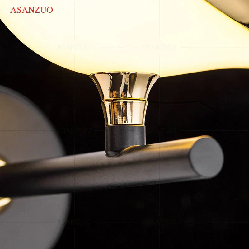 DecorBites™ Golden Bird LED Wall Lamp: Modern Design for Hallway, Stairs, Living Room, Bedroom Decor