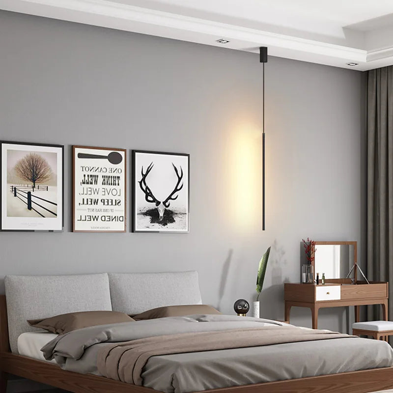 DecorBites™ LED Long Line Chandelier for Living Room and Bedroom