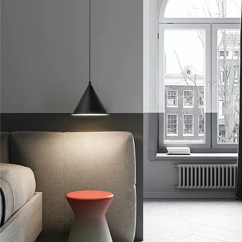 DecorBites™ Geometric LED Pendant Light for Living Room Bedside - Nordic Style Glam Fixtures