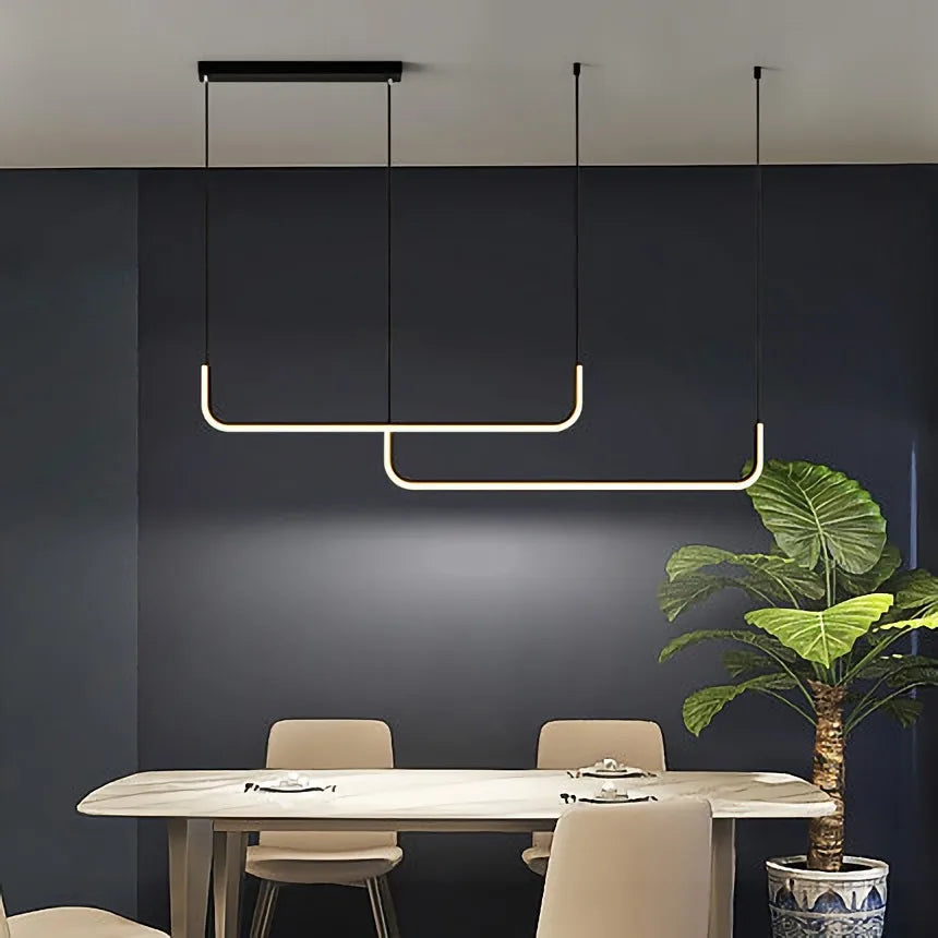 DecorBites™ LED Ceiling Chandelier Dimmable Pendant Lamps for Modern Home Decor Lighting