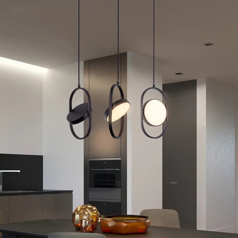 DecorBites™ Gold Trumpet Pendant Light - Modern LED Nordic Hanging Lamp for Home Decor