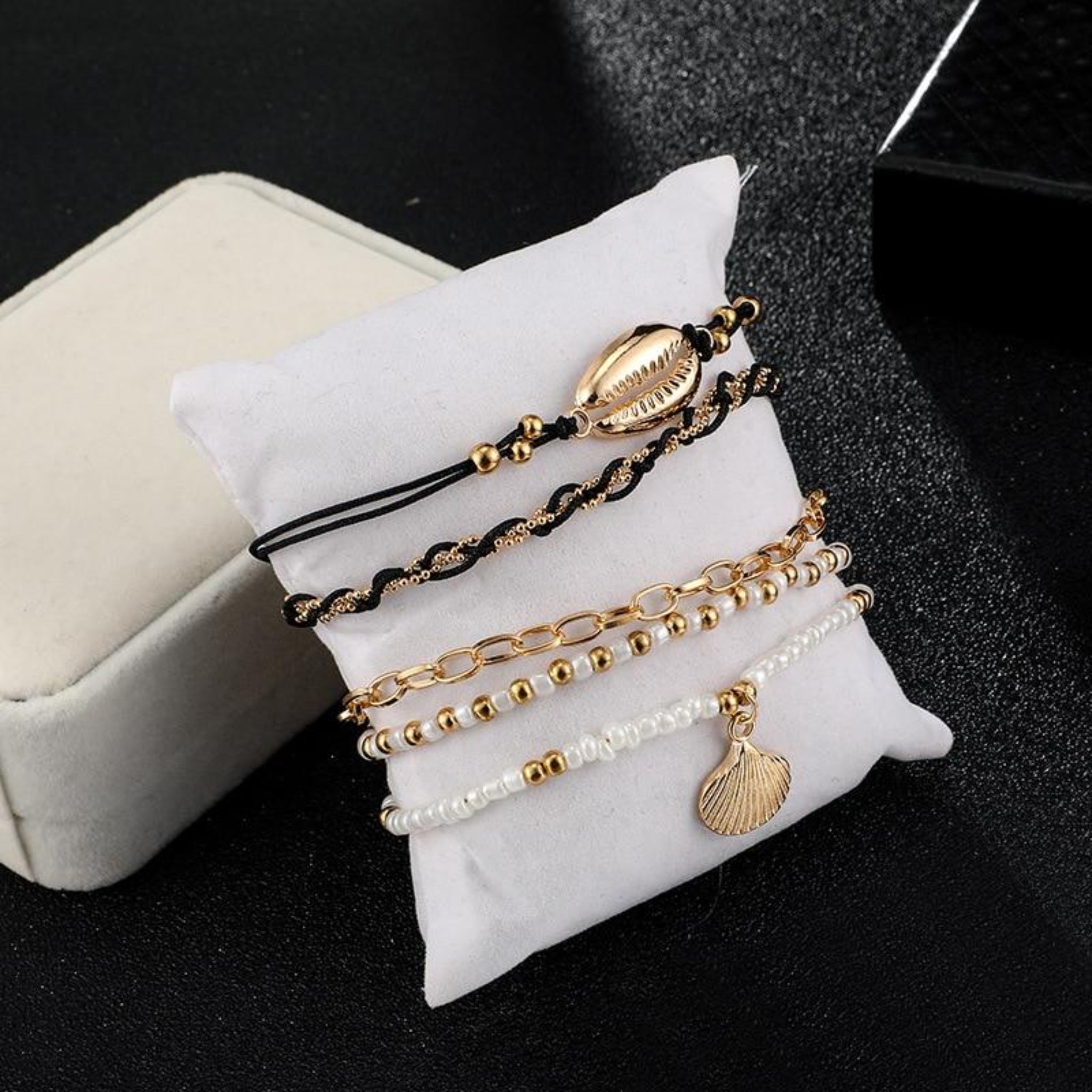 Golden Shore Anklet