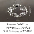 DecorBites™ Dandelion Flower Chandelier LED Lamp for Living Room Bedroom Restaurant Bouquet Decor