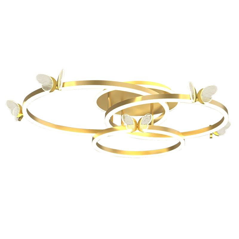 DecorBites™ Luxe Butterfly LED Ceiling Lamp: Modern, Bright & Elegant Atmosphere
