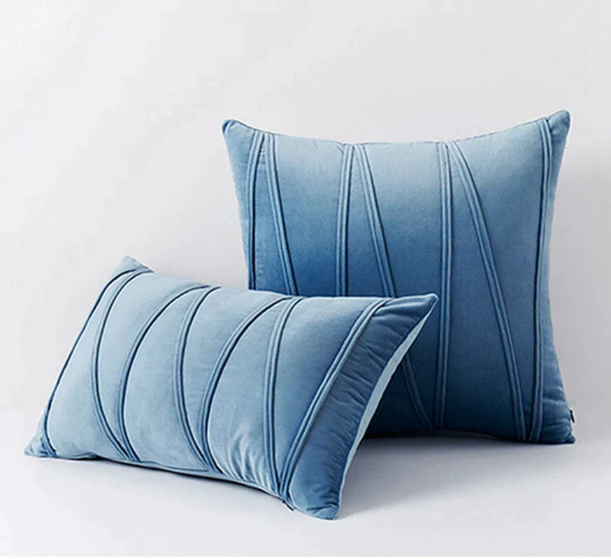 DecorBites™ Knit Short Wool Velvet Plush Pillowcase for Sofa Couch Bedroom