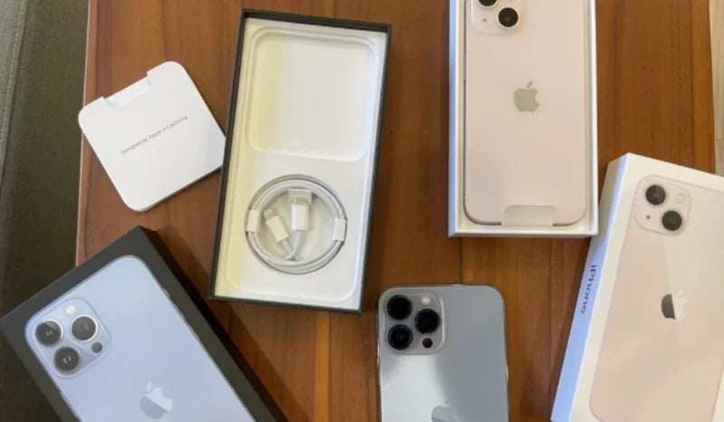 (Refurbished) Apple iPhone 13 Pro 128/256/512GB/1TB ROM 6.1" Super Retina OLED RAM 6GB A15 IOS Face ID NFC 5G Smartphone 13pro