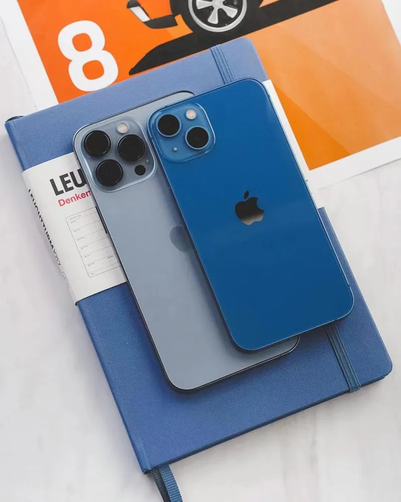 (refurbished) Apple iPhone 13 Pro 128/256/512GB/1TB ROM 6.1" Super Retina OLED RAM 6GB A15 IOS Face ID NFC 5G Smartphone