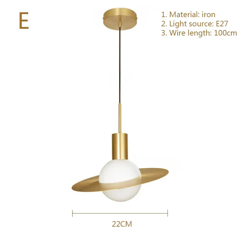 DecorBites™ Gold Modern Chandeliers E27 LED Lights for Home Decoration