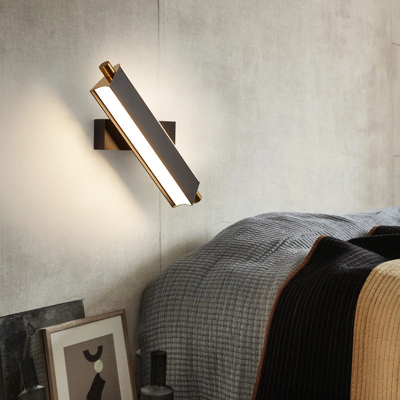 DecorBites™ Adjustable LED Wall Lamp for Modern Reading and Bedroom Lighting