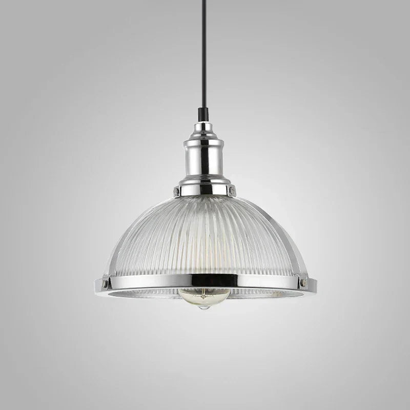 DecorBites™ Glass Shade Pendant Light Fixture for Dining Room Office E27