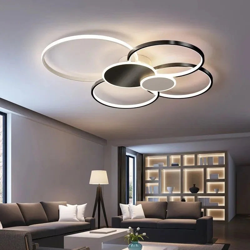 DecorBites™ LED Ceiling Chandelier Light for Living Room Bedroom Dining Hall Indoor Lighting Fixtures