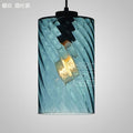 DecorBites™ Glass LED Pendant Lamp: Modern Nordic Style Hanging Light for Home, Cafe, or Bar
