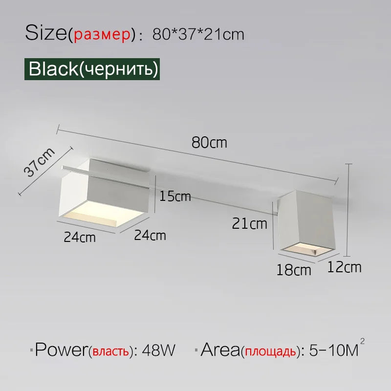 DecorBites™ LED Ceiling Lamp Modern Minimalist Dining Bedroom Lights