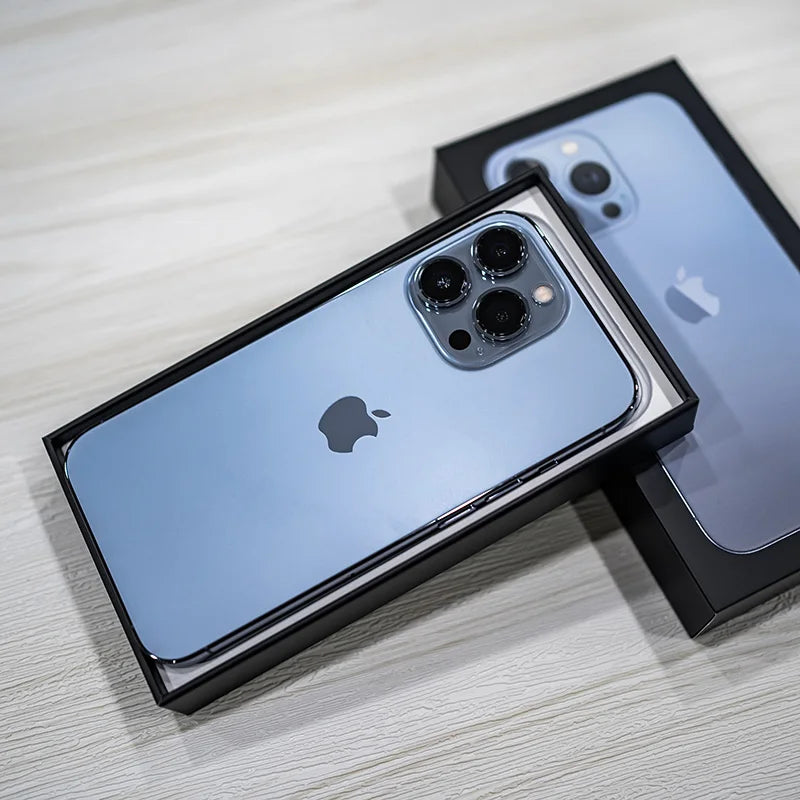 (Refurbished) Apple iPhone 13 Pro 128/256/512GB/1TB ROM 6.1" Super Retina OLED RAM 6GB A15 IOS Face ID NFC 5G Smartphone 13pro