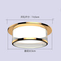 DecorBites™ Crystal LED Ceiling Lamp for Living Room Bedroom Kitchen Bathroom