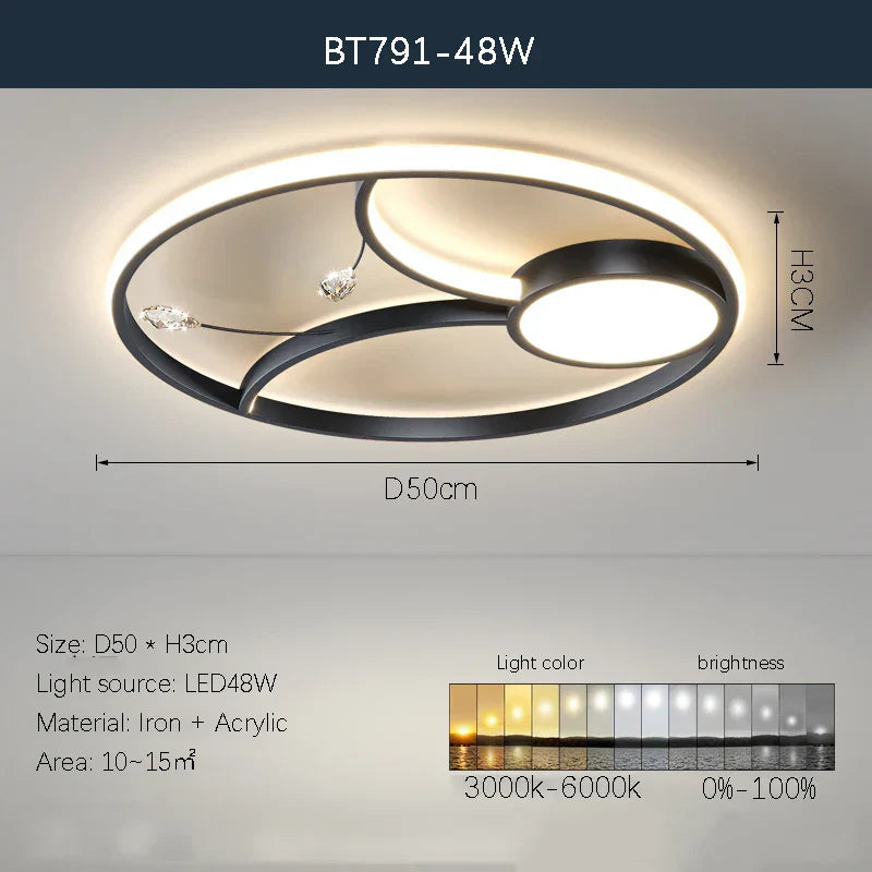 DecorBites™ LED Chandelier: Stylish Indoor Lighting for Bedroom, Living Room, Dining Room
