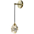 DecorBites™ Crystal Wall Sconce: Elegant LED Lighting for Living Room, Bedroom, or Corridor