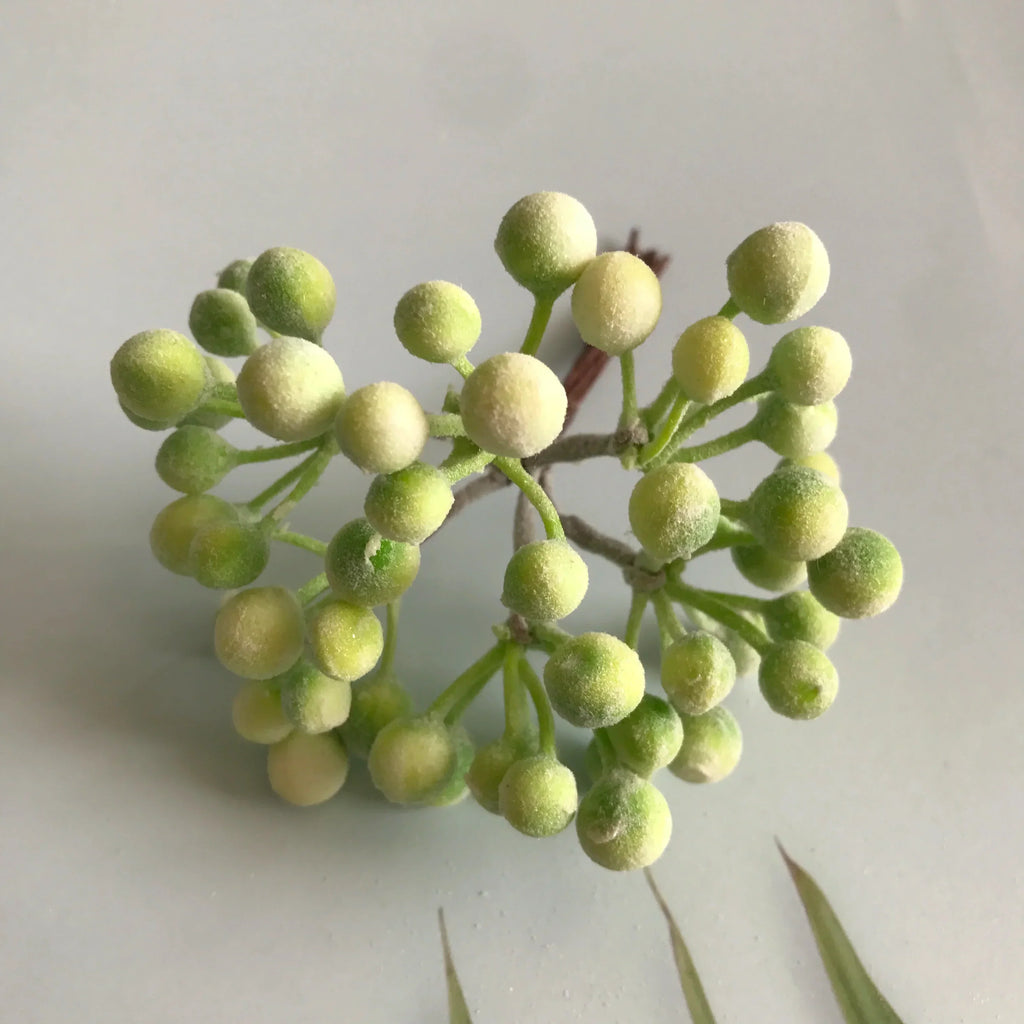 DecorBites™ Greenery Berry Stamen Bundle for DIY Christmas Decor & Gift Wrapping