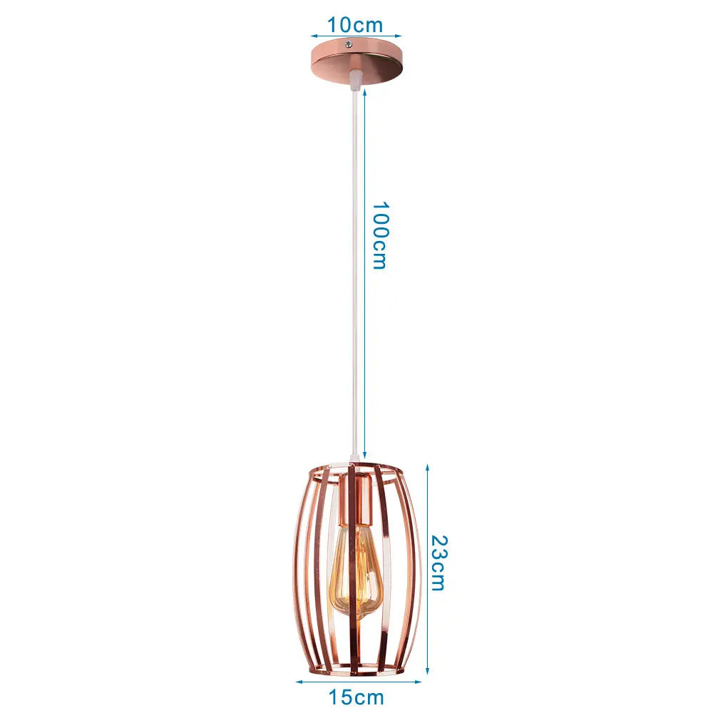 DecorBites™ Industrial Pendant Lights E27 LED Hanging Lamp Modern Loft Lighting for Home