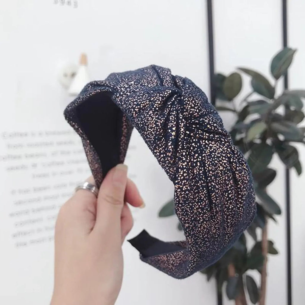 Vintage Wide Center Knot Hairband