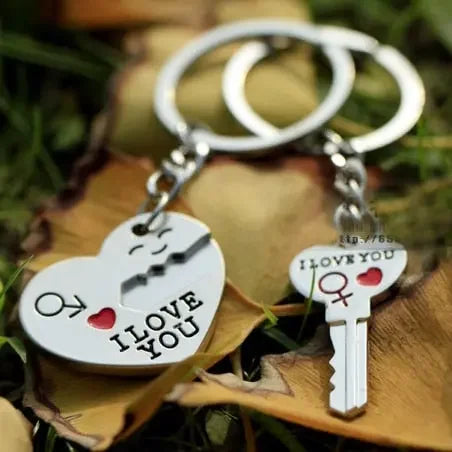 Key To My Heart Keychain Gift