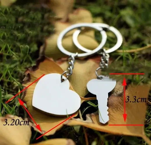 Key To My Heart Keychain Gift