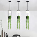 DecorBites™ Black Flower Pot Pendant Lights for Home Decor, Dining, Bar & Restaurant Lighting